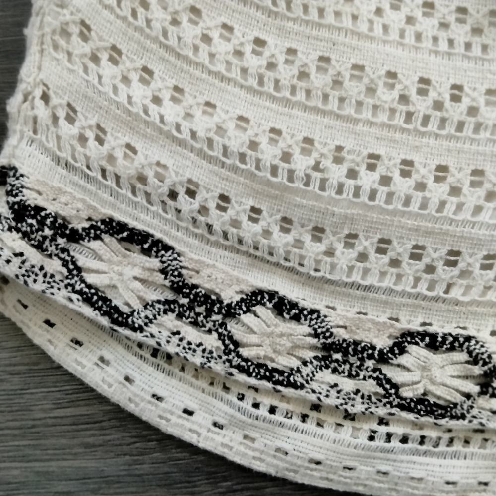 Zara Ivory White Lace Crochet Shorts W/ Pockets Size XS Elastic Waist Lined - Picture 5 of 15
